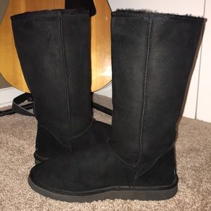 UGG Classic Tall Boot Black womens size 10